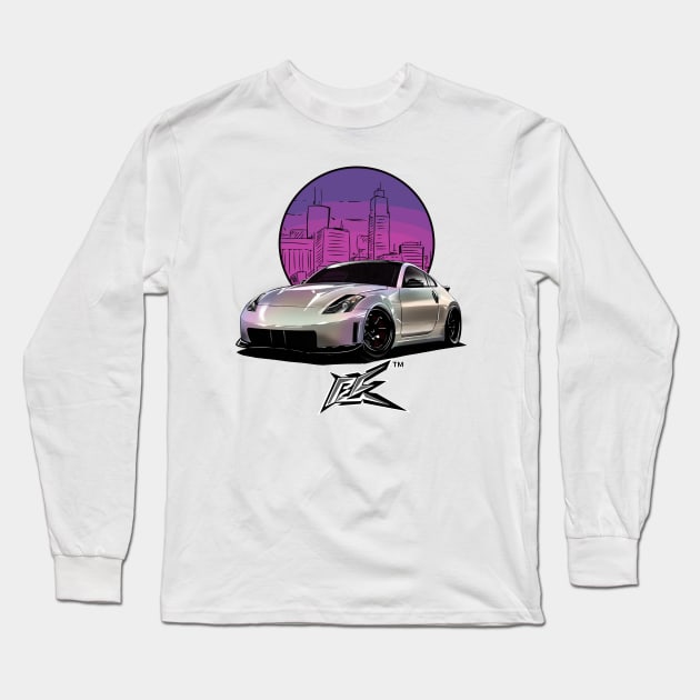 nismo 350z pearl gold chrome Long Sleeve T-Shirt by naquash